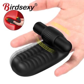 Finger Sleeve Vibrator – Gentle G Spot and Clitoral Massage Tool
