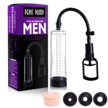 Adjustable Vacuum Trainer for Men | Male Wellness Device with Multiple Suction Levels | Personal Performance Booster