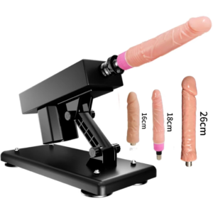 Automatic Thrusting Masturbator – 18 Adjustable Speeds with 3 Attachments | Oman & UAE Delivery (VIP53)